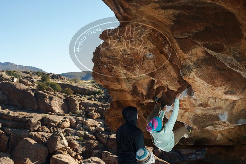 Bouldering in Hueco Tanks on 01/01/2020 with Blue Lizard Climbing and Yoga

Filename: SRM_20200101_1121250.jpg
Aperture: f/5.6
Shutter Speed: 1/250
Body: Canon EOS-1D Mark II
Lens: Canon EF 50mm f/1.8 II