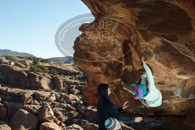 Bouldering in Hueco Tanks on 01/01/2020 with Blue Lizard Climbing and Yoga

Filename: SRM_20200101_1121370.jpg
Aperture: f/5.6
Shutter Speed: 1/250
Body: Canon EOS-1D Mark II
Lens: Canon EF 50mm f/1.8 II
