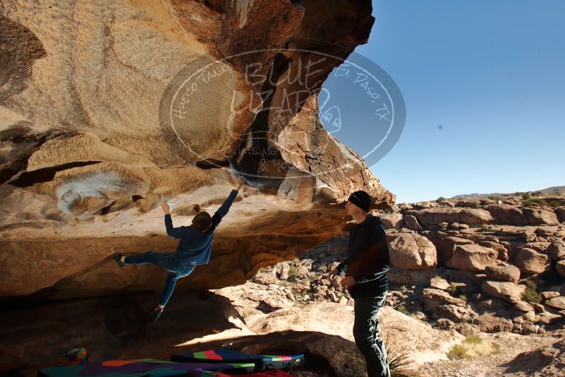 Bouldering in Hueco Tanks on 01/01/2020 with Blue Lizard Climbing and Yoga

Filename: SRM_20200101_1202300.jpg
Aperture: f/8.0
Shutter Speed: 1/250
Body: Canon EOS-1D Mark II
Lens: Canon EF 16-35mm f/2.8 L