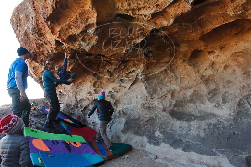 Bouldering in Hueco Tanks on 01/01/2020 with Blue Lizard Climbing and Yoga

Filename: SRM_20200101_1456220.jpg
Aperture: f/5.6
Shutter Speed: 1/250
Body: Canon EOS-1D Mark II
Lens: Canon EF 16-35mm f/2.8 L