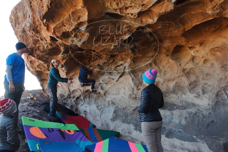 Bouldering in Hueco Tanks on 01/01/2020 with Blue Lizard Climbing and Yoga

Filename: SRM_20200101_1457570.jpg
Aperture: f/5.6
Shutter Speed: 1/250
Body: Canon EOS-1D Mark II
Lens: Canon EF 16-35mm f/2.8 L