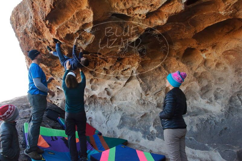 Bouldering in Hueco Tanks on 01/01/2020 with Blue Lizard Climbing and Yoga

Filename: SRM_20200101_1458420.jpg
Aperture: f/5.6
Shutter Speed: 1/250
Body: Canon EOS-1D Mark II
Lens: Canon EF 16-35mm f/2.8 L