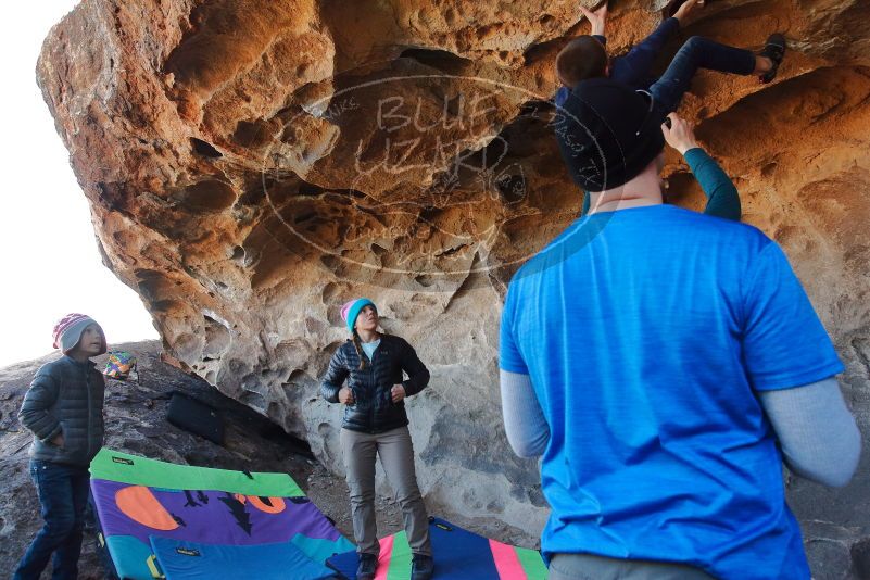 Bouldering in Hueco Tanks on 01/01/2020 with Blue Lizard Climbing and Yoga

Filename: SRM_20200101_1459270.jpg
Aperture: f/5.6
Shutter Speed: 1/250
Body: Canon EOS-1D Mark II
Lens: Canon EF 16-35mm f/2.8 L