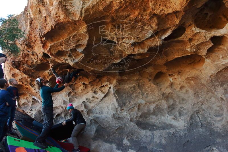 Bouldering in Hueco Tanks on 01/01/2020 with Blue Lizard Climbing and Yoga

Filename: SRM_20200101_1517290.jpg
Aperture: f/5.6
Shutter Speed: 1/250
Body: Canon EOS-1D Mark II
Lens: Canon EF 16-35mm f/2.8 L