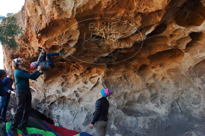 Bouldering in Hueco Tanks on 01/01/2020 with Blue Lizard Climbing and Yoga

Filename: SRM_20200101_1518000.jpg
Aperture: f/5.6
Shutter Speed: 1/250
Body: Canon EOS-1D Mark II
Lens: Canon EF 16-35mm f/2.8 L