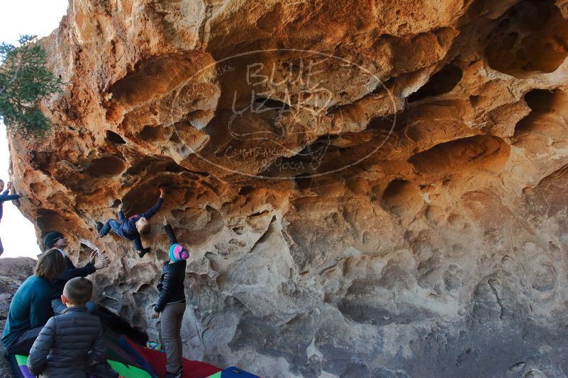 Bouldering in Hueco Tanks on 01/01/2020 with Blue Lizard Climbing and Yoga

Filename: SRM_20200101_1519050.jpg
Aperture: f/5.6
Shutter Speed: 1/250
Body: Canon EOS-1D Mark II
Lens: Canon EF 16-35mm f/2.8 L