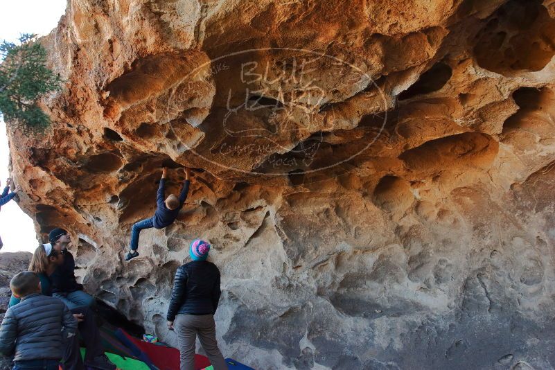 Bouldering in Hueco Tanks on 01/01/2020 with Blue Lizard Climbing and Yoga

Filename: SRM_20200101_1519140.jpg
Aperture: f/5.6
Shutter Speed: 1/250
Body: Canon EOS-1D Mark II
Lens: Canon EF 16-35mm f/2.8 L