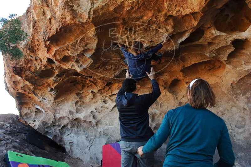 Bouldering in Hueco Tanks on 01/01/2020 with Blue Lizard Climbing and Yoga

Filename: SRM_20200101_1521490.jpg
Aperture: f/5.6
Shutter Speed: 1/250
Body: Canon EOS-1D Mark II
Lens: Canon EF 16-35mm f/2.8 L