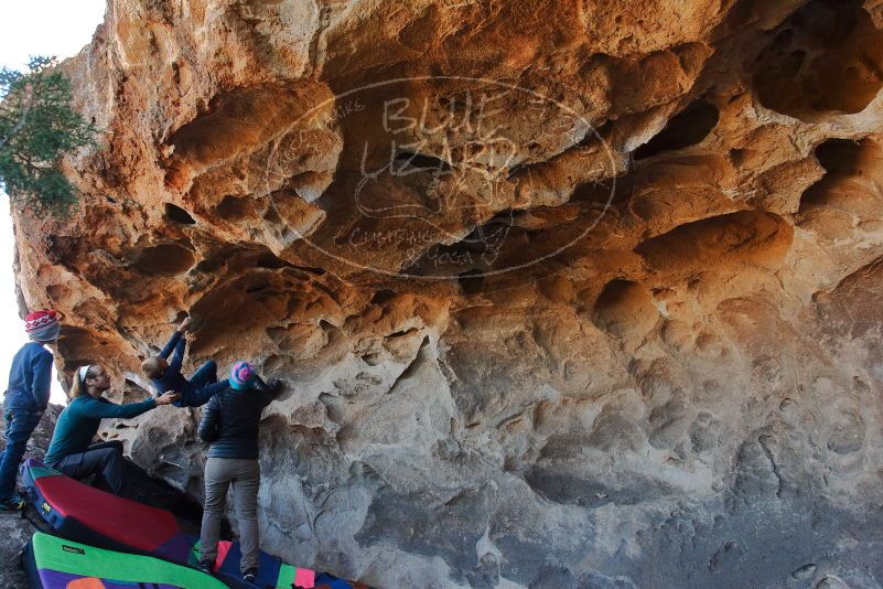 Bouldering in Hueco Tanks on 01/01/2020 with Blue Lizard Climbing and Yoga

Filename: SRM_20200101_1528250.jpg
Aperture: f/5.6
Shutter Speed: 1/250
Body: Canon EOS-1D Mark II
Lens: Canon EF 16-35mm f/2.8 L