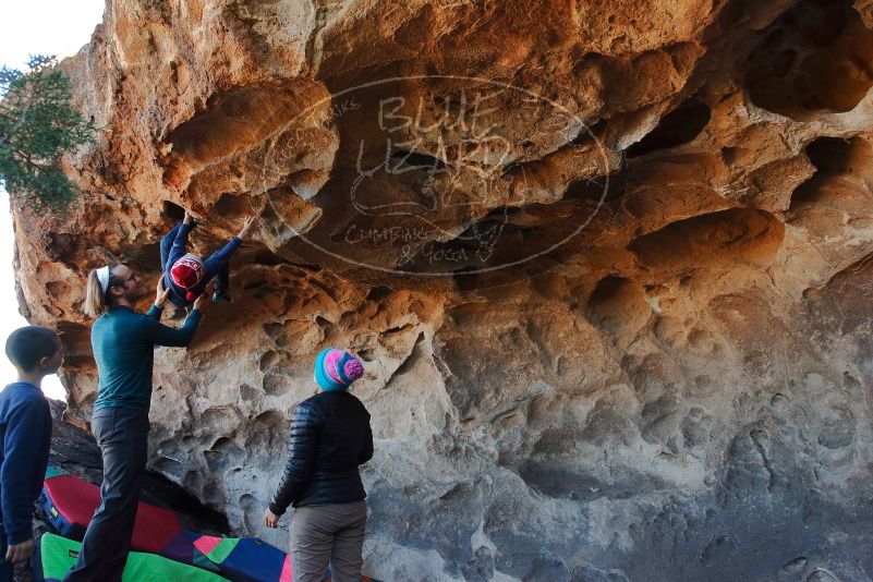 Bouldering in Hueco Tanks on 01/01/2020 with Blue Lizard Climbing and Yoga

Filename: SRM_20200101_1533470.jpg
Aperture: f/5.6
Shutter Speed: 1/250
Body: Canon EOS-1D Mark II
Lens: Canon EF 16-35mm f/2.8 L