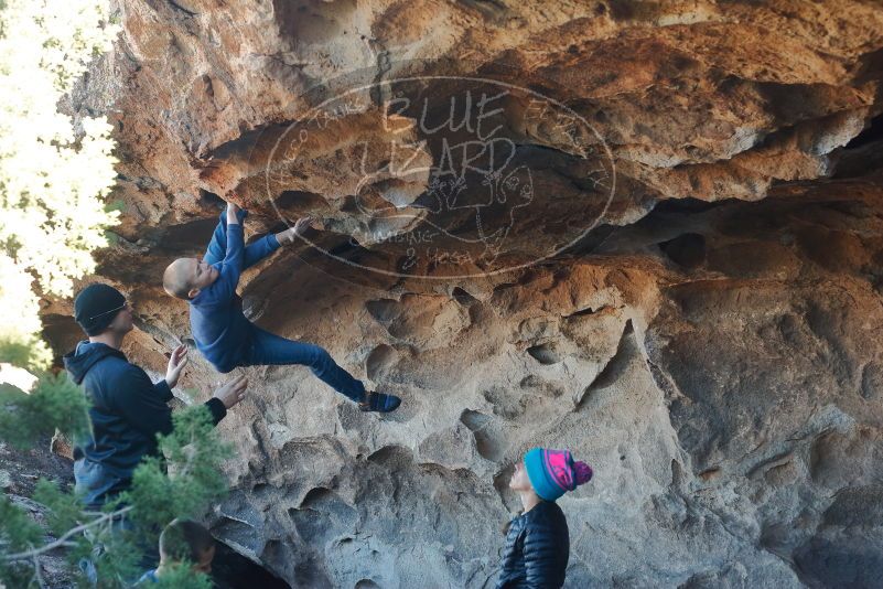 Bouldering in Hueco Tanks on 01/01/2020 with Blue Lizard Climbing and Yoga

Filename: SRM_20200101_1541470.jpg
Aperture: f/3.5
Shutter Speed: 1/250
Body: Canon EOS-1D Mark II
Lens: Canon EF 50mm f/1.8 II
