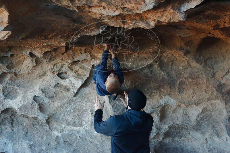 Bouldering in Hueco Tanks on 01/01/2020 with Blue Lizard Climbing and Yoga

Filename: SRM_20200101_1554580.jpg
Aperture: f/4.0
Shutter Speed: 1/250
Body: Canon EOS-1D Mark II
Lens: Canon EF 50mm f/1.8 II