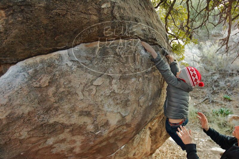 Bouldering in Hueco Tanks on 01/01/2020 with Blue Lizard Climbing and Yoga

Filename: SRM_20200101_1741000.jpg
Aperture: f/3.2
Shutter Speed: 1/250
Body: Canon EOS-1D Mark II
Lens: Canon EF 16-35mm f/2.8 L