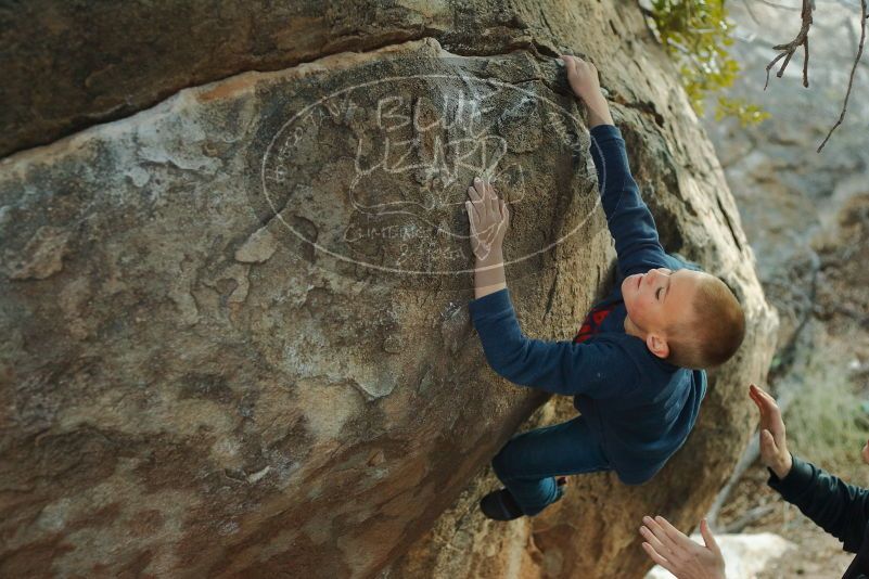 Bouldering in Hueco Tanks on 01/01/2020 with Blue Lizard Climbing and Yoga

Filename: SRM_20200101_1750090.jpg
Aperture: f/2.8
Shutter Speed: 1/200
Body: Canon EOS-1D Mark II
Lens: Canon EF 50mm f/1.8 II