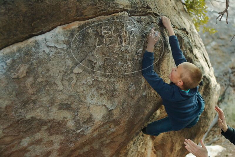 Bouldering in Hueco Tanks on 01/01/2020 with Blue Lizard Climbing and Yoga

Filename: SRM_20200101_1750130.jpg
Aperture: f/2.8
Shutter Speed: 1/200
Body: Canon EOS-1D Mark II
Lens: Canon EF 50mm f/1.8 II