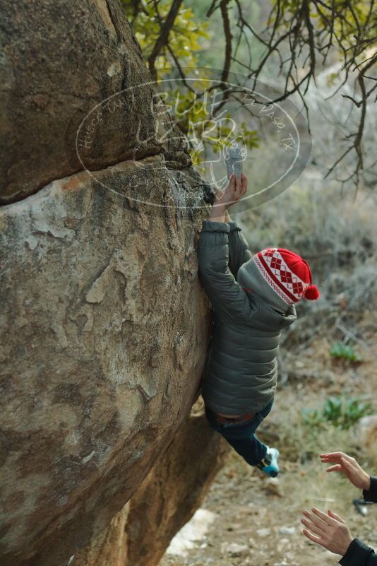 Bouldering in Hueco Tanks on 01/01/2020 with Blue Lizard Climbing and Yoga

Filename: SRM_20200101_1755080.jpg
Aperture: f/2.8
Shutter Speed: 1/200
Body: Canon EOS-1D Mark II
Lens: Canon EF 50mm f/1.8 II