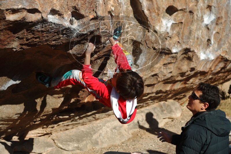 Bouldering in Hueco Tanks on 01/03/2020 with Blue Lizard Climbing and Yoga

Filename: SRM_20200103_1046470.jpg
Aperture: f/5.0
Shutter Speed: 1/400
Body: Canon EOS-1D Mark II
Lens: Canon EF 50mm f/1.8 II