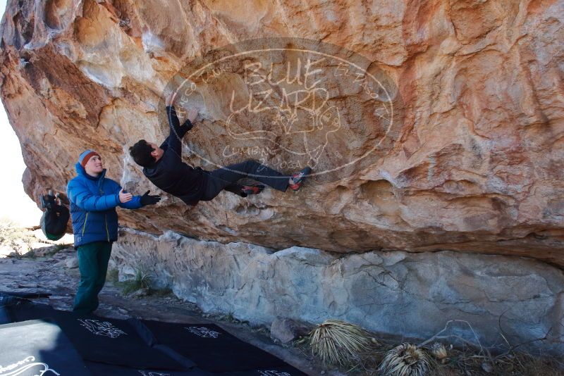 Bouldering in Hueco Tanks on 01/03/2020 with Blue Lizard Climbing and Yoga

Filename: SRM_20200103_1207420.jpg
Aperture: f/5.6
Shutter Speed: 1/320
Body: Canon EOS-1D Mark II
Lens: Canon EF 16-35mm f/2.8 L