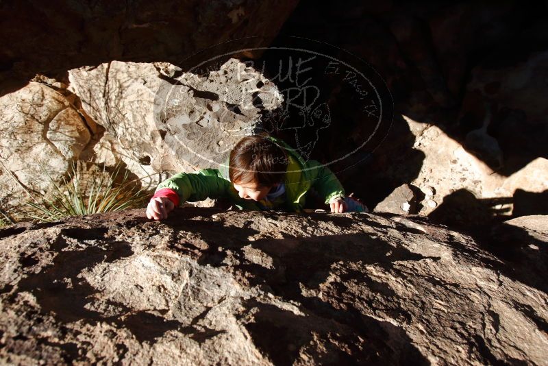 Bouldering in Hueco Tanks on 01/03/2020 with Blue Lizard Climbing and Yoga

Filename: SRM_20200103_1236420.jpg
Aperture: f/5.6
Shutter Speed: 1/500
Body: Canon EOS-1D Mark II
Lens: Canon EF 16-35mm f/2.8 L