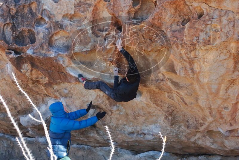 Bouldering in Hueco Tanks on 01/03/2020 with Blue Lizard Climbing and Yoga

Filename: SRM_20200103_1247030.jpg
Aperture: f/4.0
Shutter Speed: 1/500
Body: Canon EOS-1D Mark II
Lens: Canon EF 50mm f/1.8 II