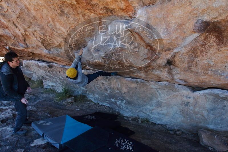 Bouldering in Hueco Tanks on 01/03/2020 with Blue Lizard Climbing and Yoga

Filename: SRM_20200103_1254500.jpg
Aperture: f/5.6
Shutter Speed: 1/320
Body: Canon EOS-1D Mark II
Lens: Canon EF 16-35mm f/2.8 L