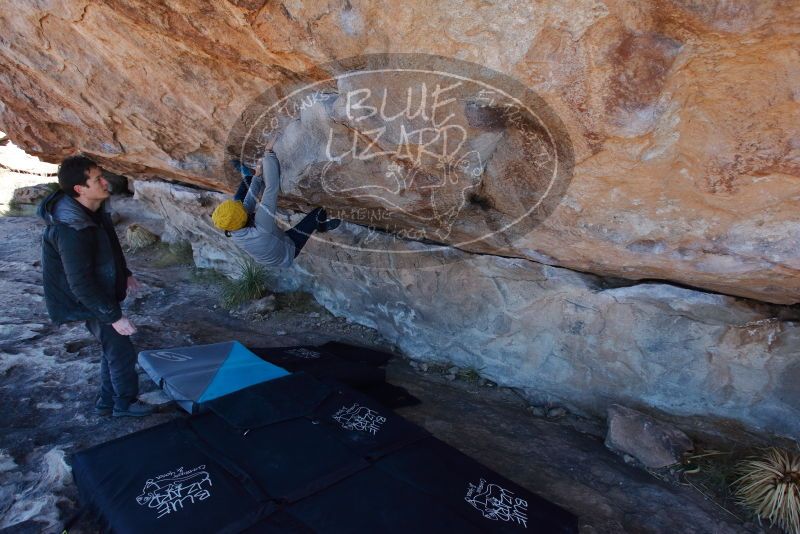 Bouldering in Hueco Tanks on 01/03/2020 with Blue Lizard Climbing and Yoga

Filename: SRM_20200103_1254550.jpg
Aperture: f/5.6
Shutter Speed: 1/320
Body: Canon EOS-1D Mark II
Lens: Canon EF 16-35mm f/2.8 L