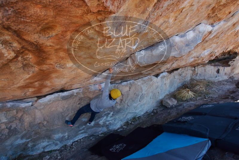 Bouldering in Hueco Tanks on 01/03/2020 with Blue Lizard Climbing and Yoga

Filename: SRM_20200103_1303420.jpg
Aperture: f/5.0
Shutter Speed: 1/320
Body: Canon EOS-1D Mark II
Lens: Canon EF 16-35mm f/2.8 L