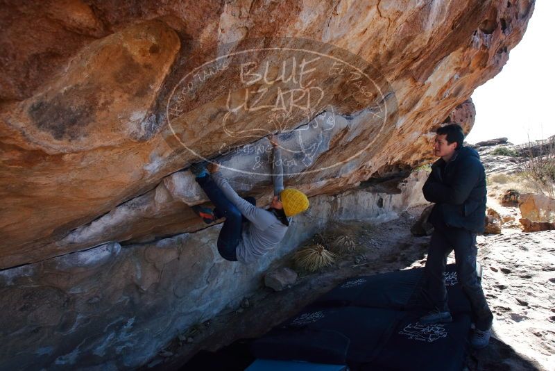 Bouldering in Hueco Tanks on 01/03/2020 with Blue Lizard Climbing and Yoga

Filename: SRM_20200103_1303560.jpg
Aperture: f/7.1
Shutter Speed: 1/320
Body: Canon EOS-1D Mark II
Lens: Canon EF 16-35mm f/2.8 L