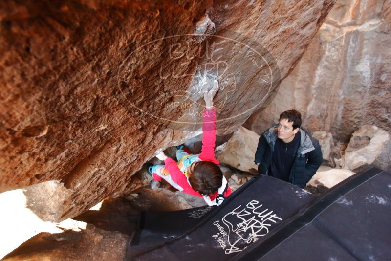 Bouldering in Hueco Tanks on 01/03/2020 with Blue Lizard Climbing and Yoga

Filename: SRM_20200103_1414250.jpg
Aperture: f/2.8
Shutter Speed: 1/200
Body: Canon EOS-1D Mark II
Lens: Canon EF 16-35mm f/2.8 L