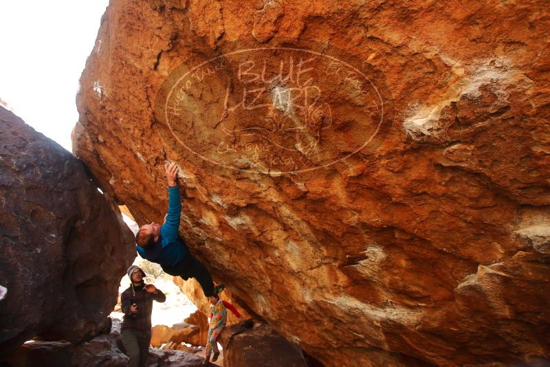 Bouldering in Hueco Tanks on 01/03/2020 with Blue Lizard Climbing and Yoga

Filename: SRM_20200103_1521030.jpg
Aperture: f/4.5
Shutter Speed: 1/250
Body: Canon EOS-1D Mark II
Lens: Canon EF 16-35mm f/2.8 L
