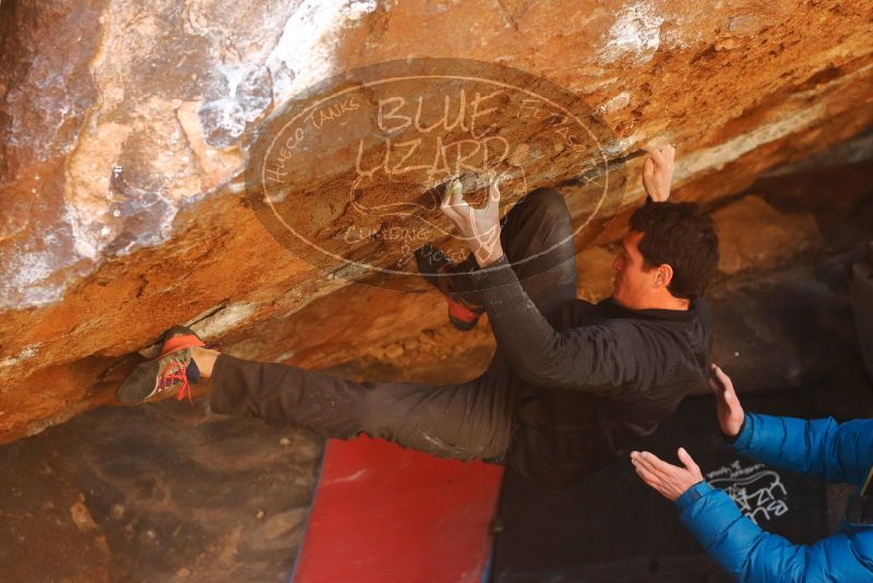 Bouldering in Hueco Tanks on 01/03/2020 with Blue Lizard Climbing and Yoga

Filename: SRM_20200103_1627230.jpg
Aperture: f/4.0
Shutter Speed: 1/250
Body: Canon EOS-1D Mark II
Lens: Canon EF 50mm f/1.8 II