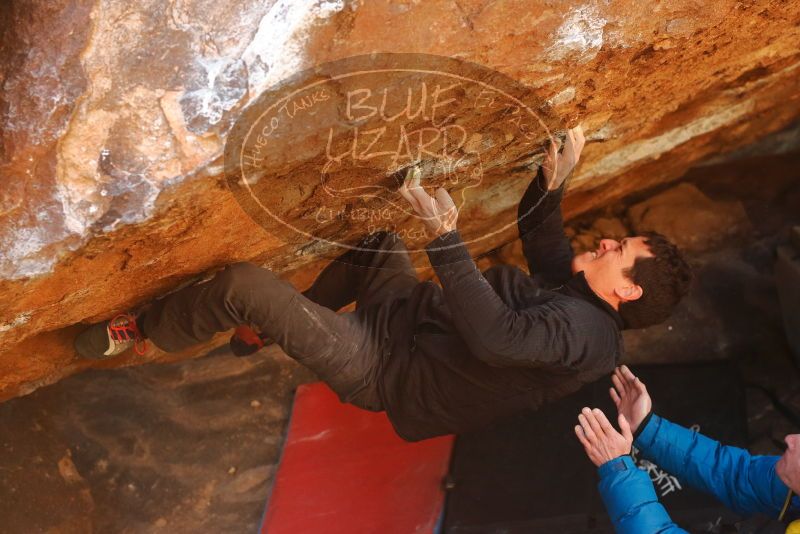 Bouldering in Hueco Tanks on 01/03/2020 with Blue Lizard Climbing and Yoga

Filename: SRM_20200103_1627260.jpg
Aperture: f/4.0
Shutter Speed: 1/250
Body: Canon EOS-1D Mark II
Lens: Canon EF 50mm f/1.8 II