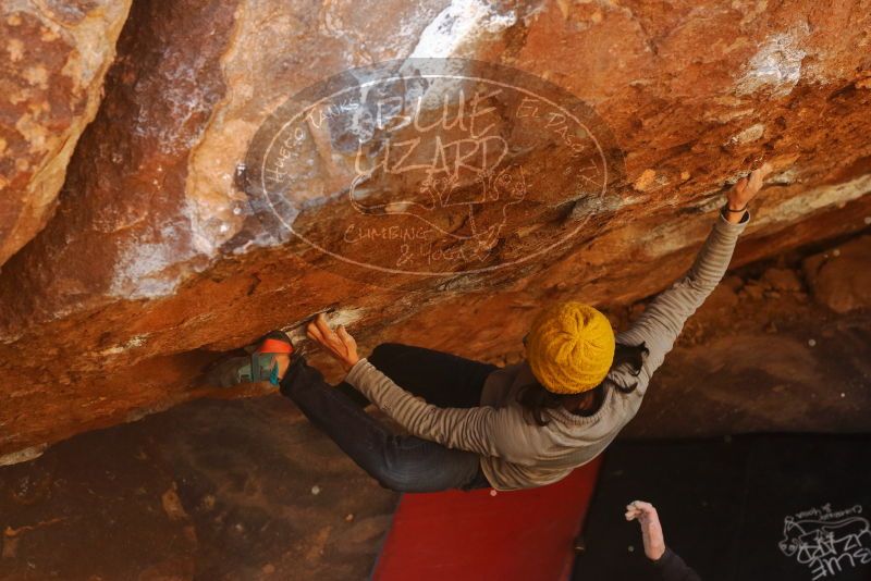 Bouldering in Hueco Tanks on 01/03/2020 with Blue Lizard Climbing and Yoga

Filename: SRM_20200103_1631150.jpg
Aperture: f/5.0
Shutter Speed: 1/250
Body: Canon EOS-1D Mark II
Lens: Canon EF 50mm f/1.8 II