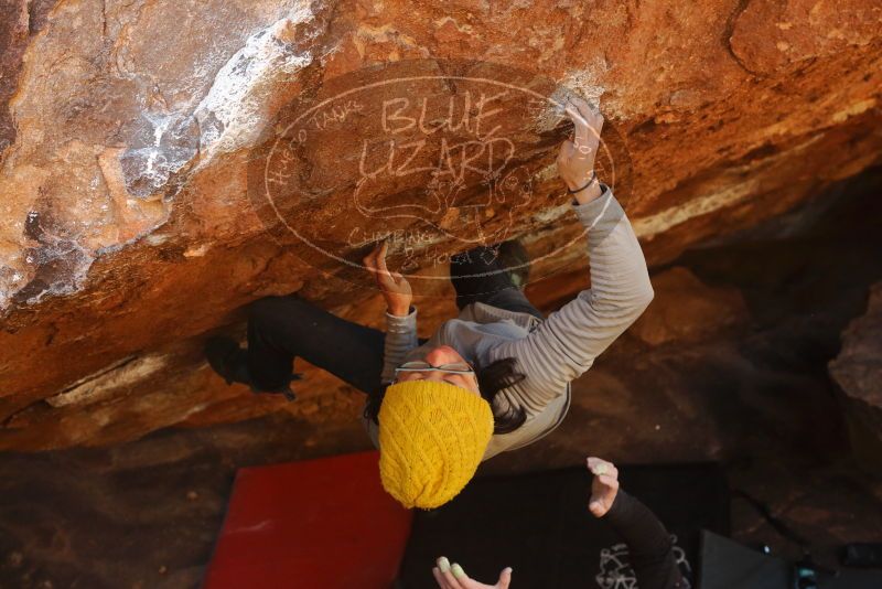 Bouldering in Hueco Tanks on 01/03/2020 with Blue Lizard Climbing and Yoga

Filename: SRM_20200103_1631300.jpg
Aperture: f/5.0
Shutter Speed: 1/250
Body: Canon EOS-1D Mark II
Lens: Canon EF 50mm f/1.8 II