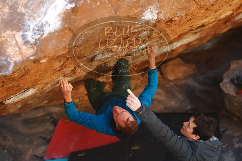 Bouldering in Hueco Tanks on 01/03/2020 with Blue Lizard Climbing and Yoga

Filename: SRM_20200103_1645080.jpg
Aperture: f/2.8
Shutter Speed: 1/320
Body: Canon EOS-1D Mark II
Lens: Canon EF 50mm f/1.8 II