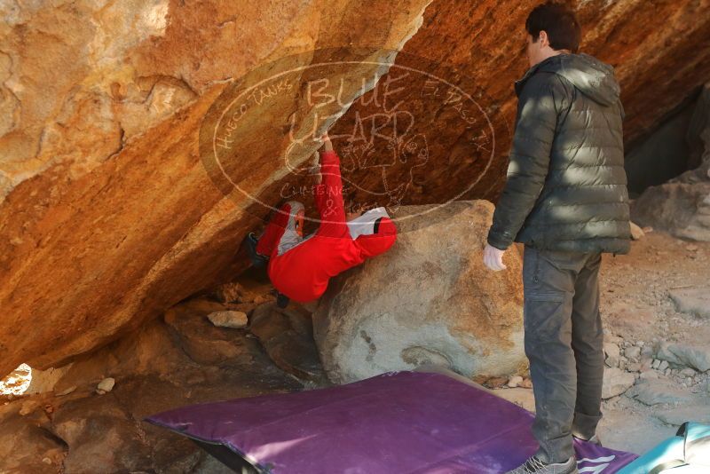 Bouldering in Hueco Tanks on 01/03/2020 with Blue Lizard Climbing and Yoga

Filename: SRM_20200103_1712450.jpg
Aperture: f/4.5
Shutter Speed: 1/320
Body: Canon EOS-1D Mark II
Lens: Canon EF 50mm f/1.8 II