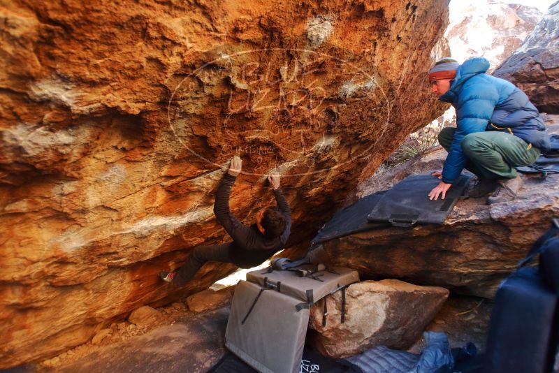 Bouldering in Hueco Tanks on 01/03/2020 with Blue Lizard Climbing and Yoga

Filename: SRM_20200103_1740060.jpg
Aperture: f/2.8
Shutter Speed: 1/160
Body: Canon EOS-1D Mark II
Lens: Canon EF 16-35mm f/2.8 L