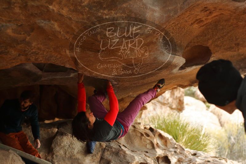 Bouldering in Hueco Tanks on 01/02/2020 with Blue Lizard Climbing and Yoga

Filename: SRM_20200102_1124110.jpg
Aperture: f/3.2
Shutter Speed: 1/250
Body: Canon EOS-1D Mark II
Lens: Canon EF 50mm f/1.8 II