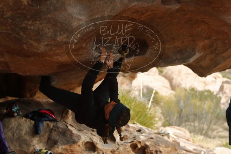 Bouldering in Hueco Tanks on 01/02/2020 with Blue Lizard Climbing and Yoga

Filename: SRM_20200102_1130000.jpg
Aperture: f/3.2
Shutter Speed: 1/250
Body: Canon EOS-1D Mark II
Lens: Canon EF 50mm f/1.8 II