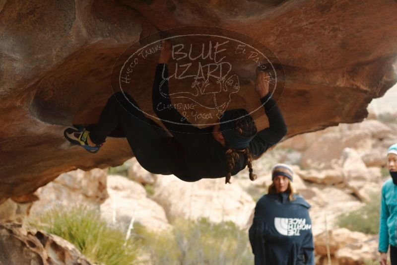 Bouldering in Hueco Tanks on 01/02/2020 with Blue Lizard Climbing and Yoga

Filename: SRM_20200102_1130300.jpg
Aperture: f/3.2
Shutter Speed: 1/250
Body: Canon EOS-1D Mark II
Lens: Canon EF 50mm f/1.8 II