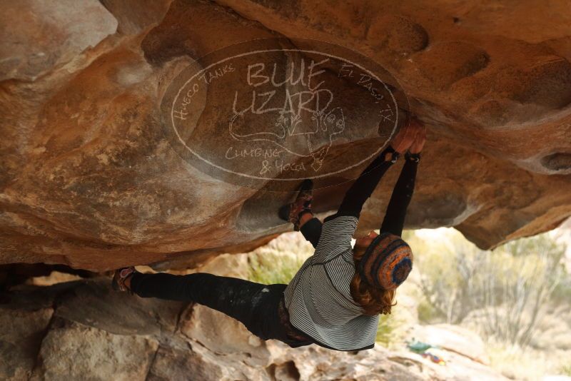 Bouldering in Hueco Tanks on 01/02/2020 with Blue Lizard Climbing and Yoga

Filename: SRM_20200102_1138500.jpg
Aperture: f/3.2
Shutter Speed: 1/250
Body: Canon EOS-1D Mark II
Lens: Canon EF 50mm f/1.8 II