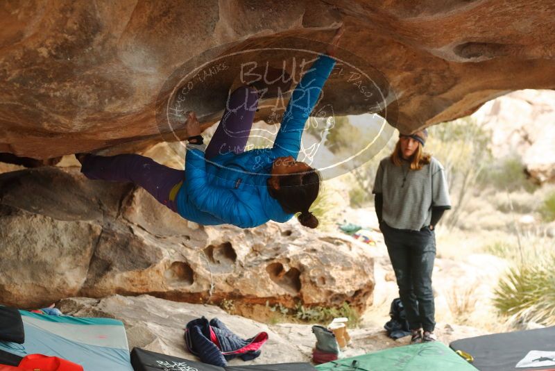 Bouldering in Hueco Tanks on 01/02/2020 with Blue Lizard Climbing and Yoga

Filename: SRM_20200102_1139230.jpg
Aperture: f/3.2
Shutter Speed: 1/250
Body: Canon EOS-1D Mark II
Lens: Canon EF 50mm f/1.8 II