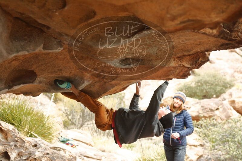 Bouldering in Hueco Tanks on 01/02/2020 with Blue Lizard Climbing and Yoga

Filename: SRM_20200102_1141510.jpg
Aperture: f/3.2
Shutter Speed: 1/250
Body: Canon EOS-1D Mark II
Lens: Canon EF 50mm f/1.8 II