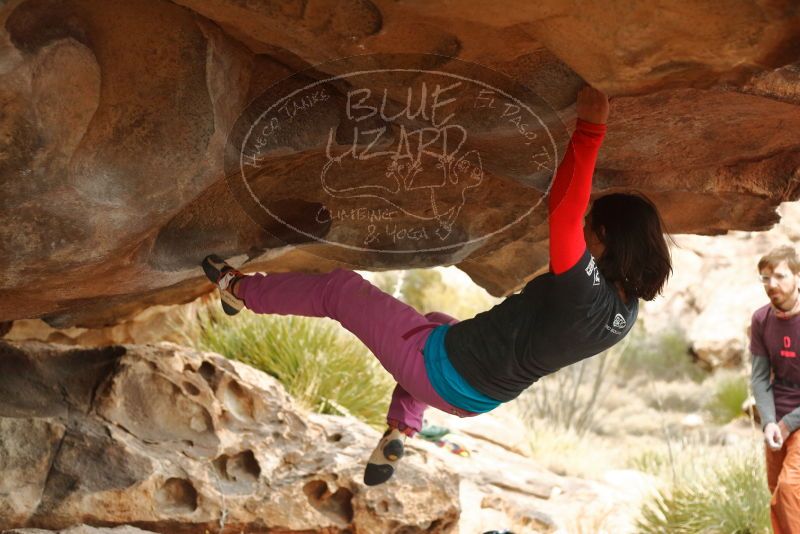 Bouldering in Hueco Tanks on 01/02/2020 with Blue Lizard Climbing and Yoga

Filename: SRM_20200102_1146440.jpg
Aperture: f/3.2
Shutter Speed: 1/250
Body: Canon EOS-1D Mark II
Lens: Canon EF 50mm f/1.8 II