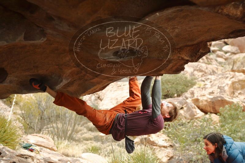 Bouldering in Hueco Tanks on 01/02/2020 with Blue Lizard Climbing and Yoga

Filename: SRM_20200102_1148000.jpg
Aperture: f/4.0
Shutter Speed: 1/250
Body: Canon EOS-1D Mark II
Lens: Canon EF 50mm f/1.8 II