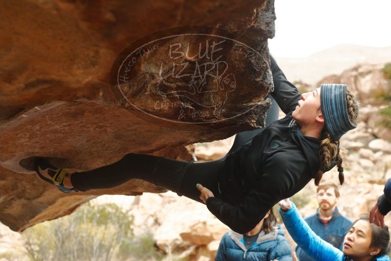 Bouldering in Hueco Tanks on 01/02/2020 with Blue Lizard Climbing and Yoga

Filename: SRM_20200102_1151470.jpg
Aperture: f/4.0
Shutter Speed: 1/250
Body: Canon EOS-1D Mark II
Lens: Canon EF 50mm f/1.8 II