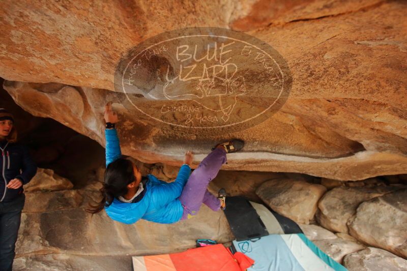 Bouldering in Hueco Tanks on 01/02/2020 with Blue Lizard Climbing and Yoga

Filename: SRM_20200102_1218550.jpg
Aperture: f/3.5
Shutter Speed: 1/250
Body: Canon EOS-1D Mark II
Lens: Canon EF 16-35mm f/2.8 L