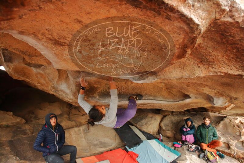 Bouldering in Hueco Tanks on 01/02/2020 with Blue Lizard Climbing and Yoga

Filename: SRM_20200102_1256460.jpg
Aperture: f/4.5
Shutter Speed: 1/250
Body: Canon EOS-1D Mark II
Lens: Canon EF 16-35mm f/2.8 L