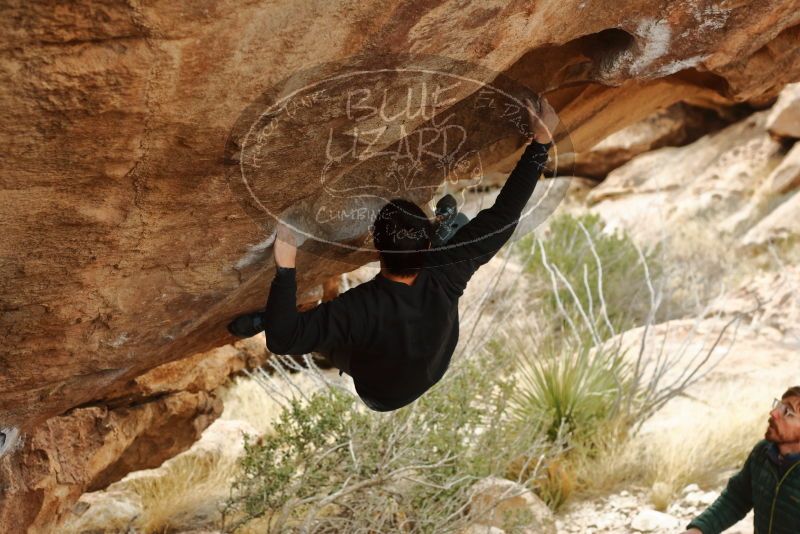 Bouldering in Hueco Tanks on 01/02/2020 with Blue Lizard Climbing and Yoga

Filename: SRM_20200102_1356040.jpg
Aperture: f/4.0
Shutter Speed: 1/250
Body: Canon EOS-1D Mark II
Lens: Canon EF 50mm f/1.8 II