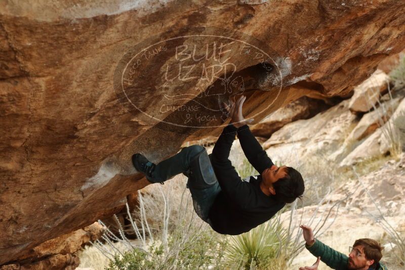 Bouldering in Hueco Tanks on 01/02/2020 with Blue Lizard Climbing and Yoga

Filename: SRM_20200102_1356070.jpg
Aperture: f/4.5
Shutter Speed: 1/250
Body: Canon EOS-1D Mark II
Lens: Canon EF 50mm f/1.8 II